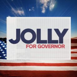 Jolly For Governor Flag