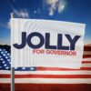 Jolly For Governor Flag