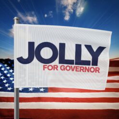Jolly For Governor Flag