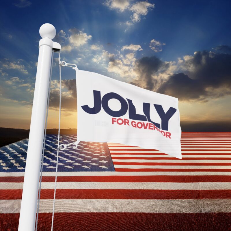Jolly For Governor Flag