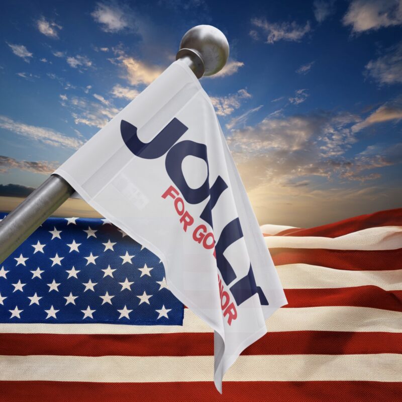 Jolly For Governor Flag