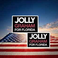 Jolly Graham For Florida Sticker