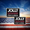 Jolly Graham For Florida Sticker