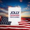 Jolly Graham For Florida Can Cooler
