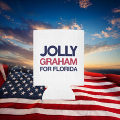 Jolly Graham For Florida Can Cooler