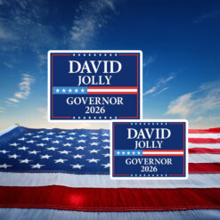 David Jolly 2026 Governor Elections Sticker