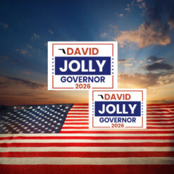 David Jolly For Florida Governor 2026 Sticker
