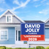 David Jolly For Florida Governor 2026 Yard Sign
