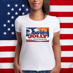 David Jolly For Governor 2026 Election T-Shirt