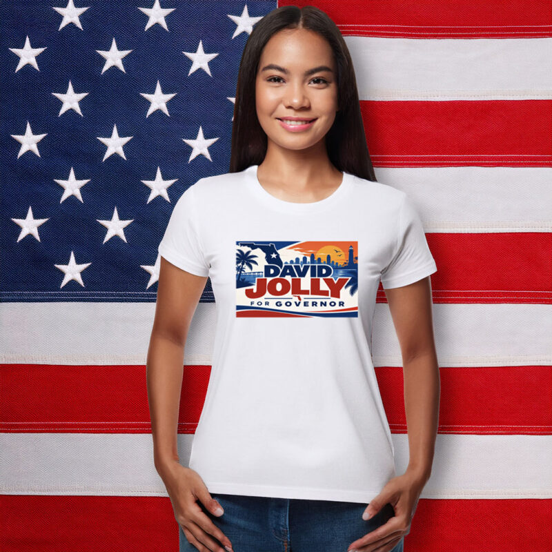 David Jolly For Governor 2026 Election T-Shirt