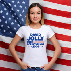 David Jolly For Governor 2026 Florida Election Supporter T-Shirt