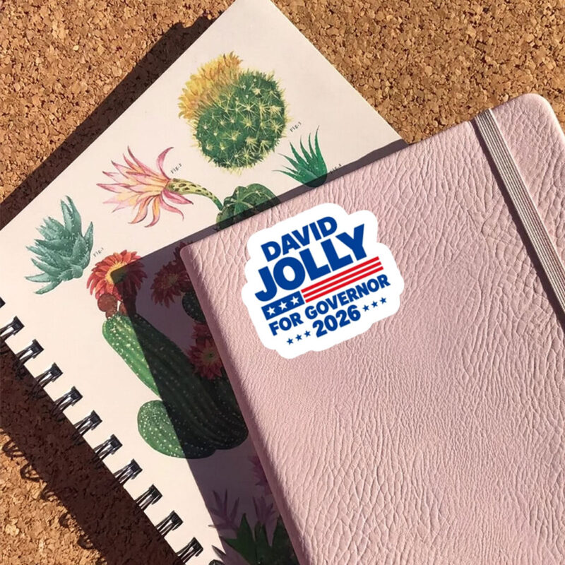 David Jolly For Governor 2026 Supporter Sticker