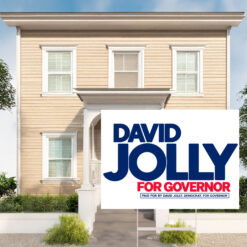 David Jolly For Governor 2026 Yard Sign