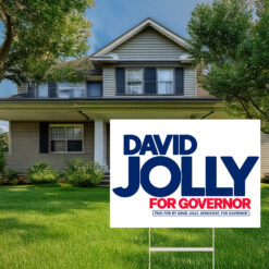 David Jolly For Governor 2026 Yard Sign