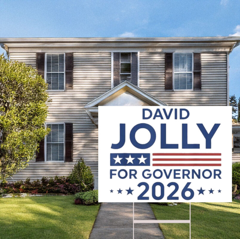 David Jolly For Governor 2026 Yard Signs