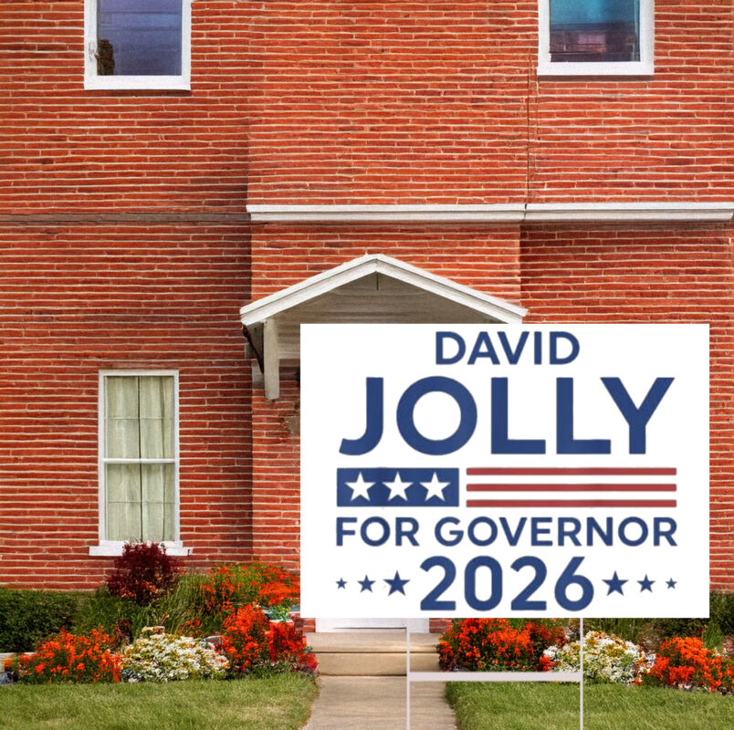 David Jolly For Governor 2026 Yard Signs