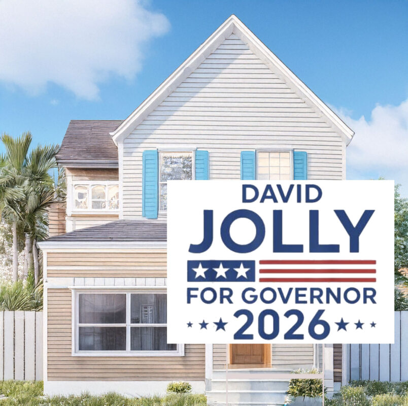 David Jolly For Governor 2026 Yard Signs