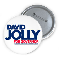 David Jolly For Governor Button
