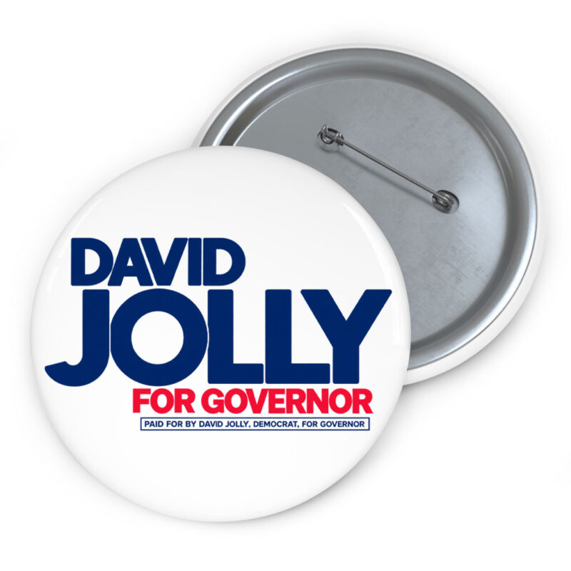 David Jolly For Governor Button