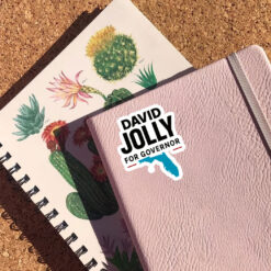 David Jolly For Governor Campaign Sticker