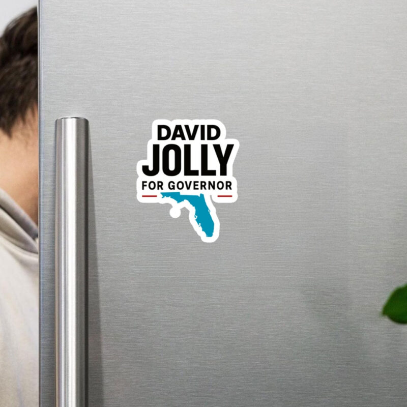 David Jolly For Governor Campaign Sticker