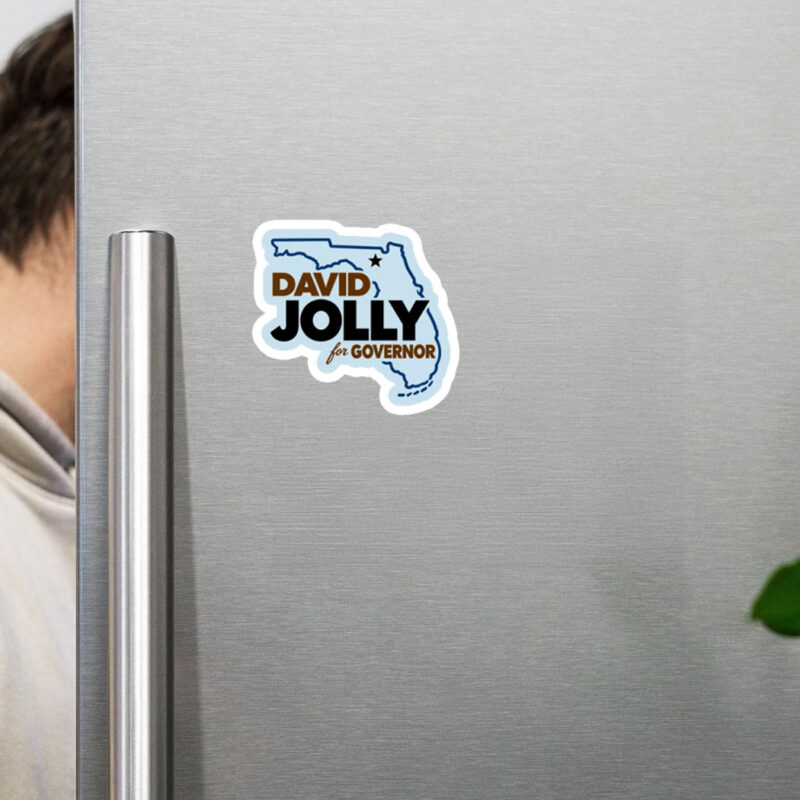 David Jolly For Governor Florida Election 2026 Sticker