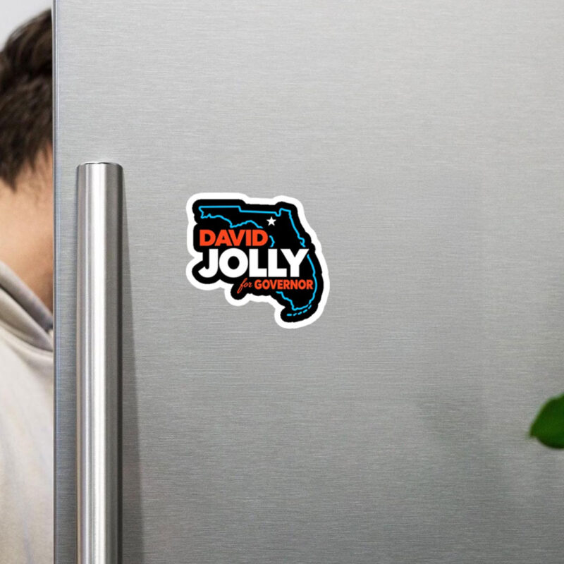 David Jolly For Governor Florida Election Sticker