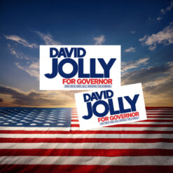 David Jolly For Governor Sticker