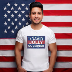David Jolly Governor 2026 Democrat Campaign T-Shirt