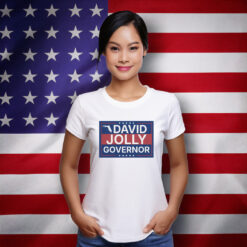 David Jolly Governor 2026 Democrat Campaign T-Shirt