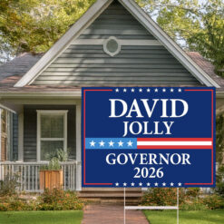 David Jolly Governor Elections 2026 Yard Sign