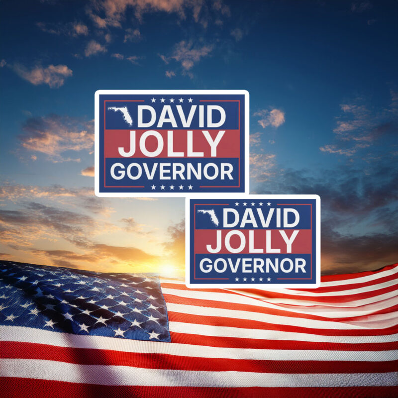 David Jolly Governor Sticker