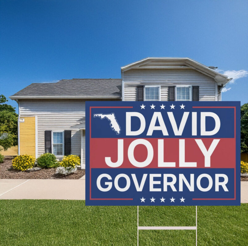 David Jolly Governor Yard Sign