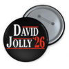 David Jolly for Florida Governor 2026 Campaign Button