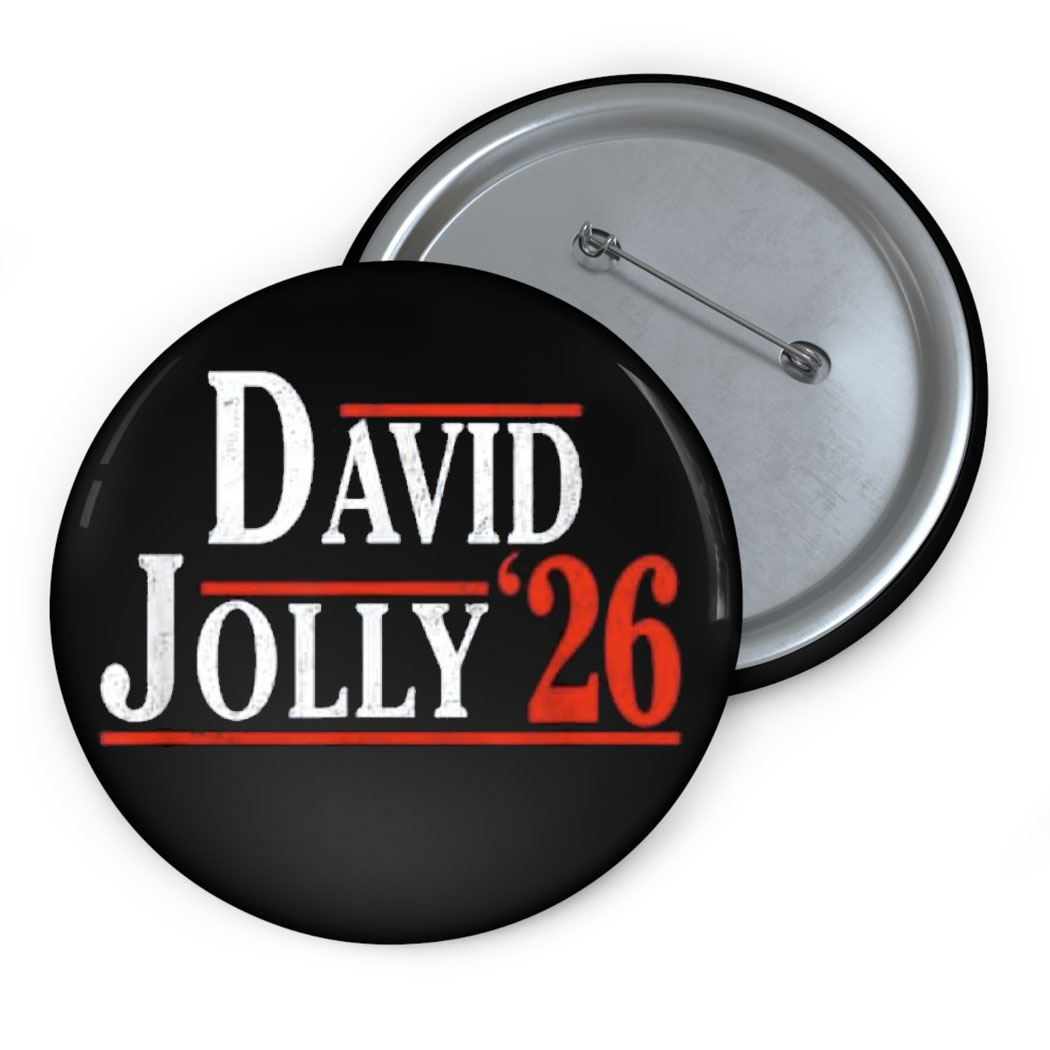 David Jolly for Florida Governor 2026 Campaign Button