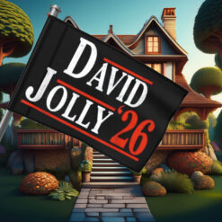 David Jolly for Florida Governor 2026 Democratic Flag
