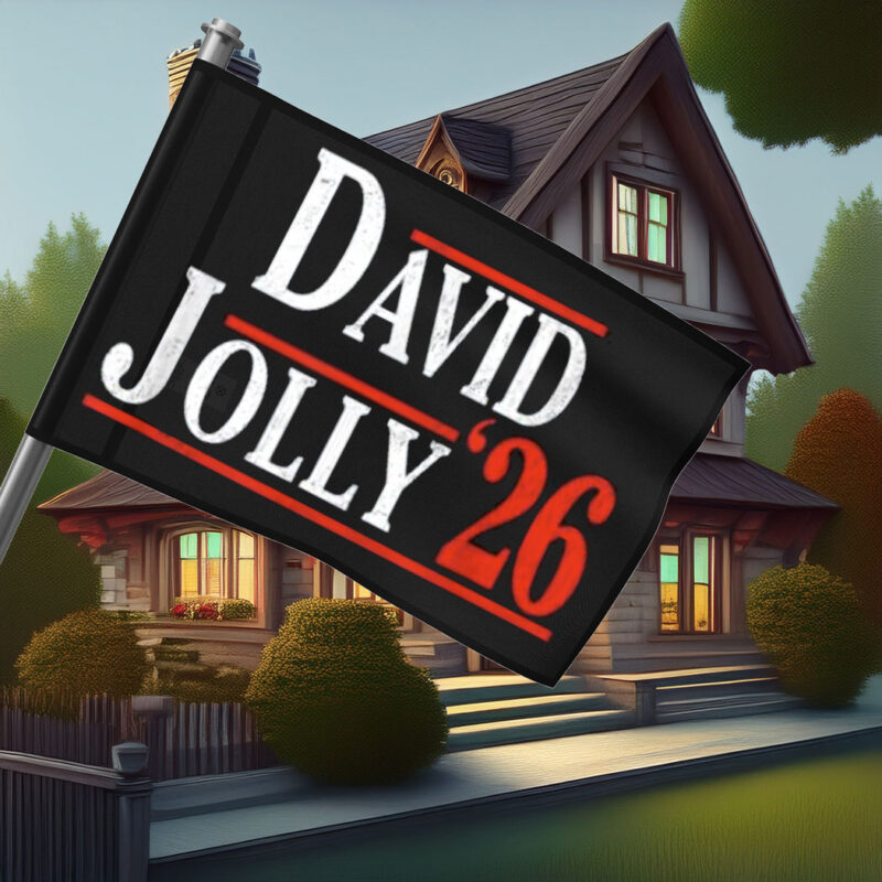 David Jolly for Florida Governor 2026 Democratic Flag