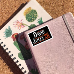 David Jolly for Florida Governor 2026 Democratic Sticker