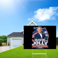 David Jolly for Florida Governor 2026 Election Yard Sign