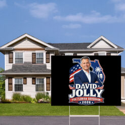 David Jolly for Florida Governor 2026 Election Yard Sign