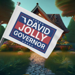 David Jolly for Governor Florida 2026 Democrat Flag
