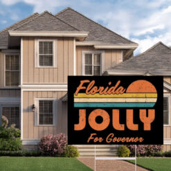 David Jolly for Governor of Florida 2026 Retro Yard Sign