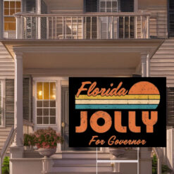 David Jolly for Governor of Florida 2026 Retro Yard Sign