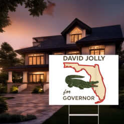 David Jolly for Governor of Florida 2026 Yard Sign