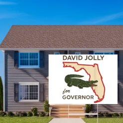 David Jolly for Governor of Florida 2026 Yard Sign