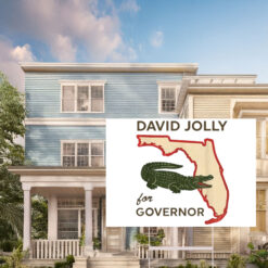 David Jolly for Governor of Florida 2026 Yard Sign