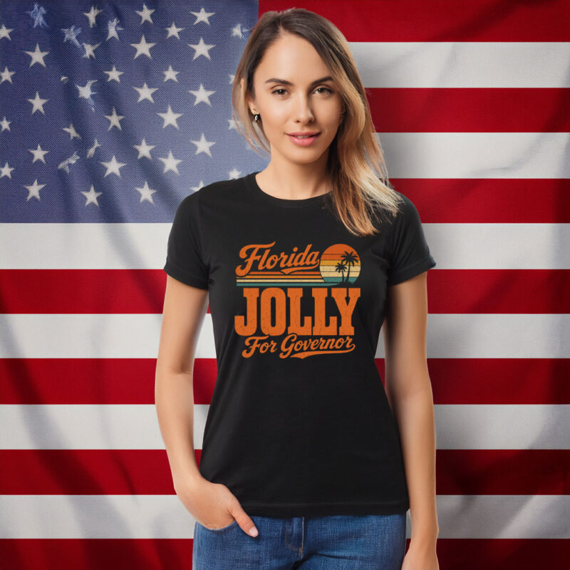 Florida Jolly For Governor 2026 Campaign T-Shirt
