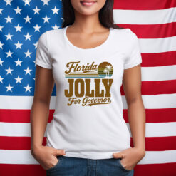 Florida Jolly For Governor 2026 T-Shirt