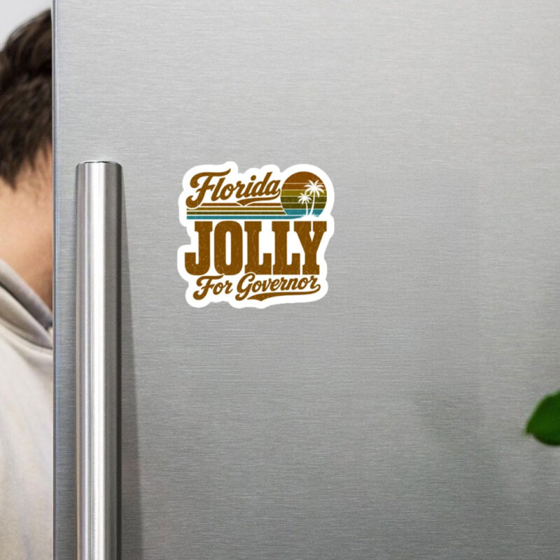 Florida Jolly For Governor Sticker