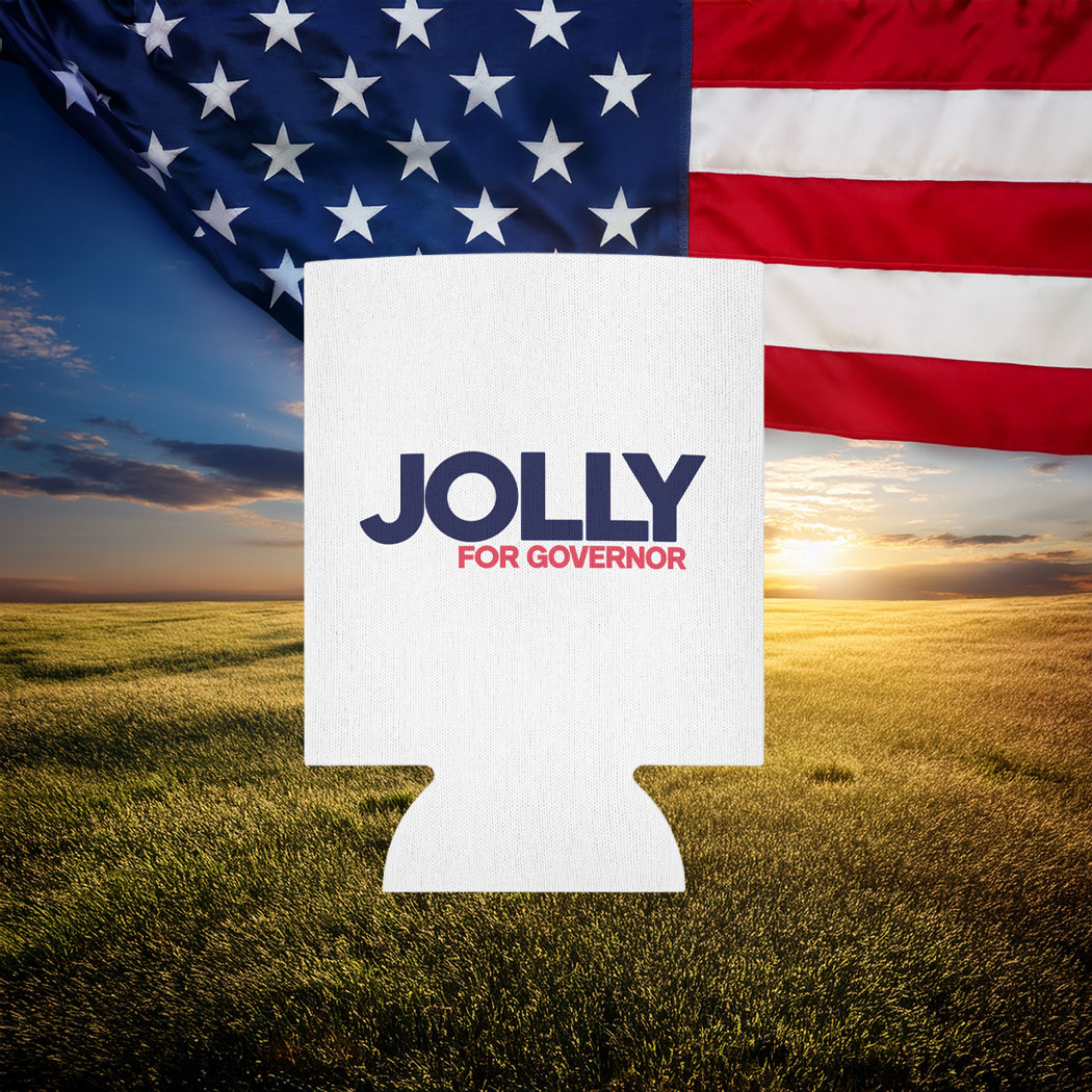 Jolly For Governor 2026 Campaign Can Cooler
